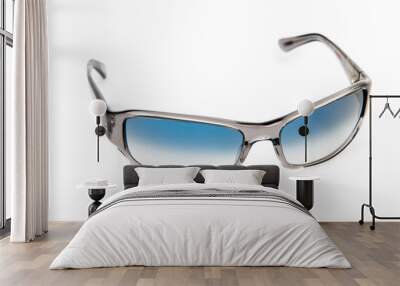 Sunglasses isolated on the white background Wall mural