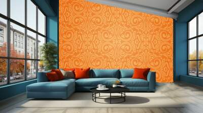 Orange colorful wallpaper background Wall mural