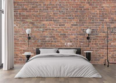 Red Brick Wall Wall mural