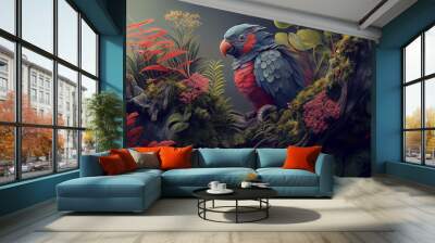 bird of nature Wall mural