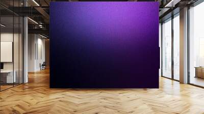 color gradient light violet and black grainy background dark abstract wallpaper Wall mural