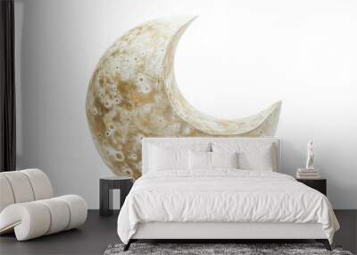 Crescent Moon Sculpture Wall mural