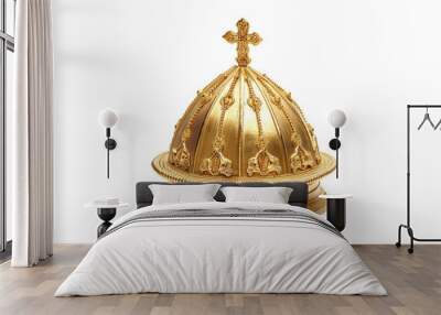 Golden  Ornate Religious Chalice Wall mural