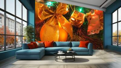 christmas decoration 2 Wall mural