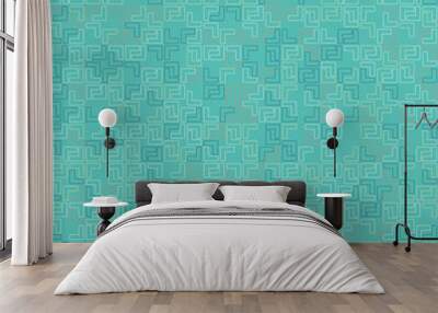 Beautiful geometric pattern design  Wall mural