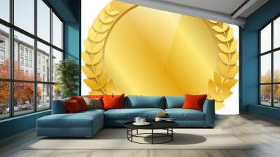 Winner glass award clipart design illustration Wall mural