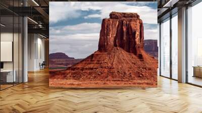 buttes in monument valley, Arizona, Utah, USA Wall mural