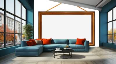 Wooden frame, widescreen 16:9 format Wall mural