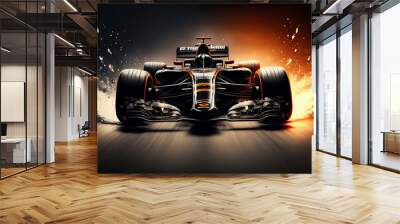 Formula 1 Cars, Generative AI, Illustration	 Wall mural