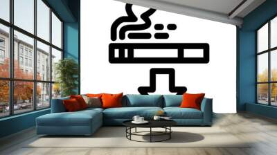 smoking area icon or logo isolated sign symbol vector illustration - high quality black style vector icons
 Wall mural