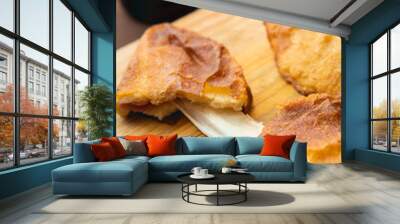 Venezuelan Empanadas are typical foods from Venezuela Wall mural