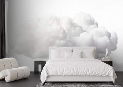 A cloud on the transparent background Wall mural