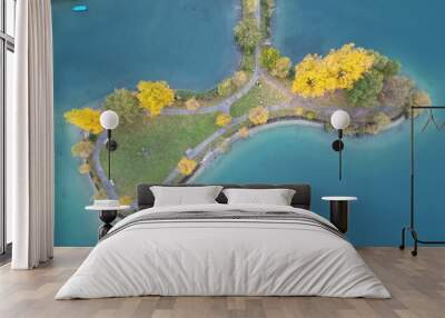 view of a island Wall mural