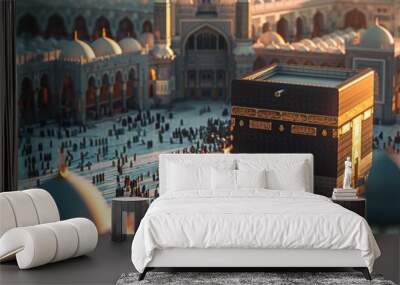 The Holy Mosque of Mecca Wall mural