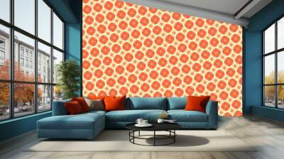 Abstract geometric background for textile Wall mural