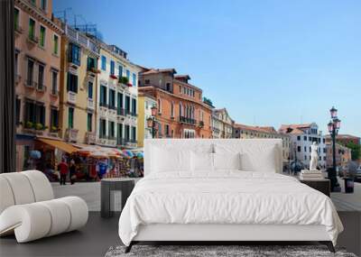 picturesque Venice seafront in summer sunny day Wall mural