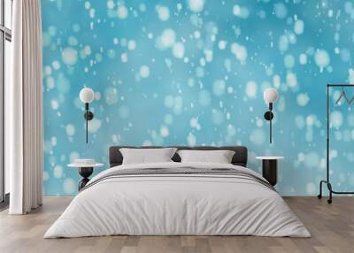 snow magic background Wall mural