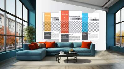 corporate design template Wall mural