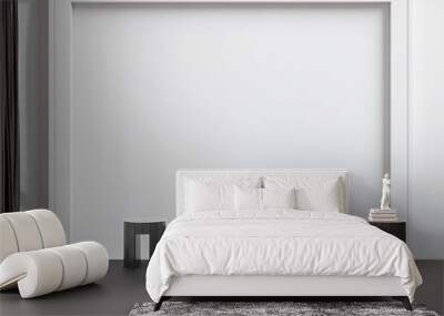 White wood frame Wall mural