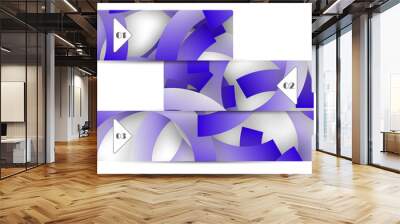 Vector web element for your desig Wall mural