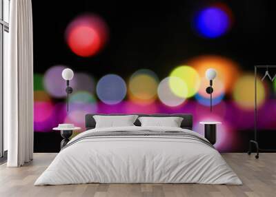 bokeh background Wall mural