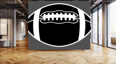 American Football | Ball | Emblem | Logo | Variations Wall mural