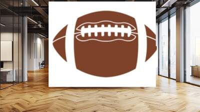 American Football | Ball | Emblem | Logo | Variations Wall mural