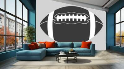 American Football | Ball | Emblem | Logo | Variations Wall mural