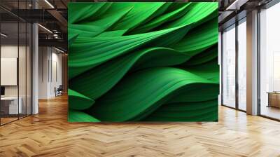 green abstract background luxury Wall mural