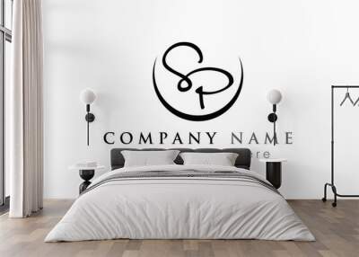 brand S&P logo Wall mural