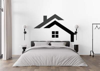 home property logo Wall mural