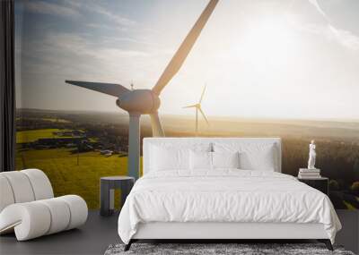 Wind Turbines Windmill Energy Wall mural