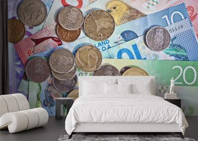 New Zealand money or currency Wall mural