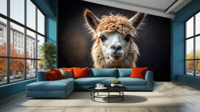 Alpaca chiaroscuro
 Wall mural