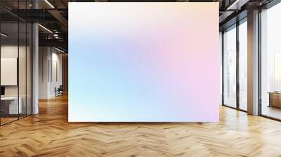 Purple pink blue white pastel grainy gradient background, grainy texture effect, web banner design copy space Wall mural