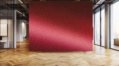 Red grainy banner background noisy color gradient dark texture poster header cover backdrop design Wall mural