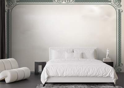 decorative frame Wall mural