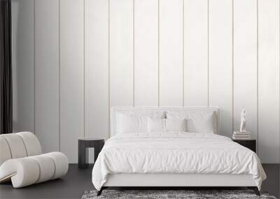 white wooden wall Wall mural