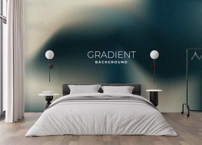 Gradient blur grainy abstract background Wall mural