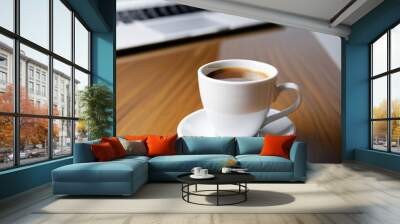 cup of coffee Wall mural