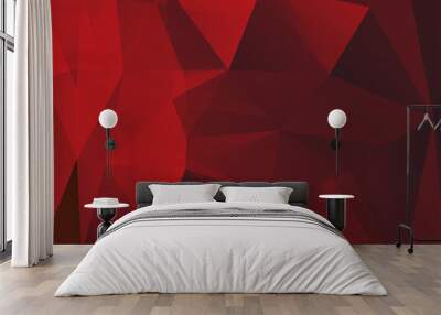 Abstract triangle background Wall mural