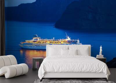 Luxury Cruise Ship Wall mural