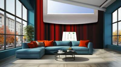 tv remote control Wall mural