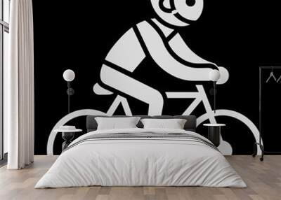 cycling Wall mural