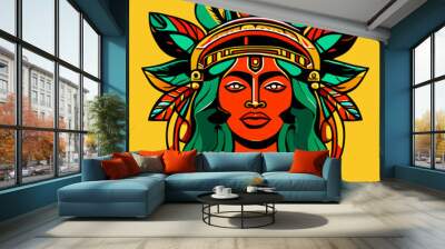 ethnic Wall mural