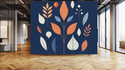 foliage Wall mural