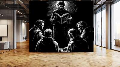 literature Wall mural