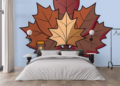 maple Wall mural