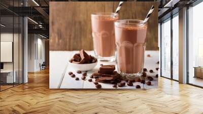 chocolate drink Wall mural