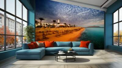 egypt sunset Wall mural